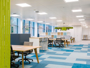 Commercial Office Interiors - Tessera Carpet Tiles